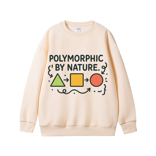 Polymorphic by Nature – Funny Programmer Unisex Sweatshirt