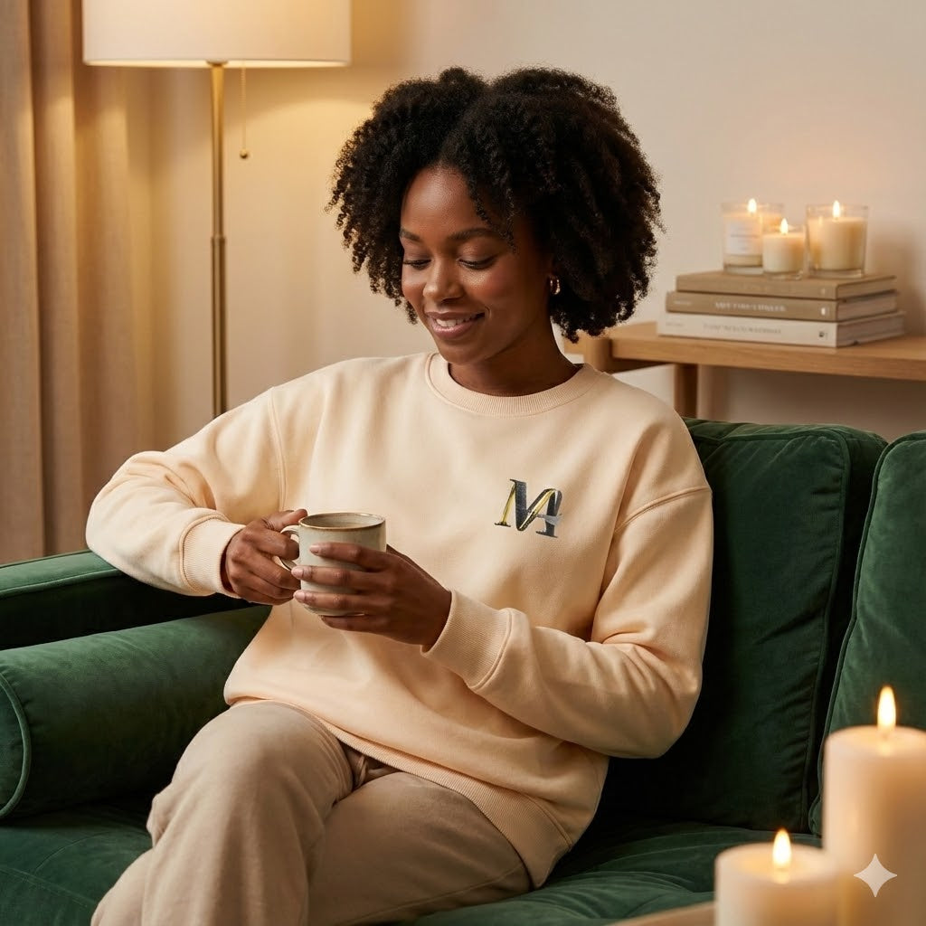 Milade Aura Minimalist Luxury Unisex Sweatshirt