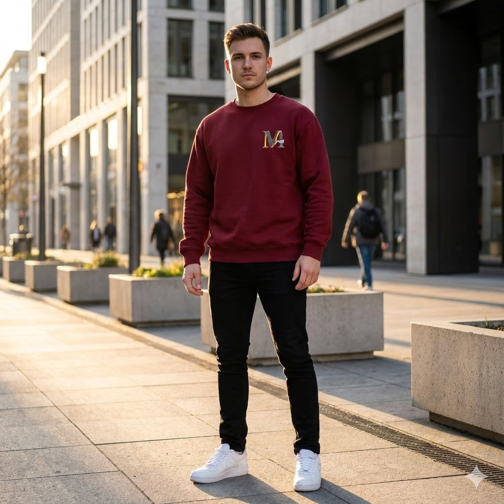 Milade Aura Minimalist Luxury Unisex Sweatshirt